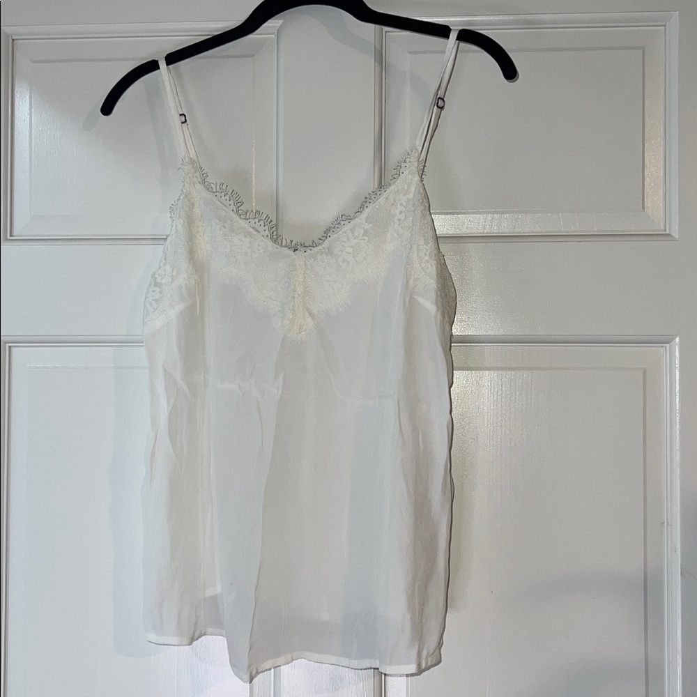 Abercrombie & Fitch White Lace Top